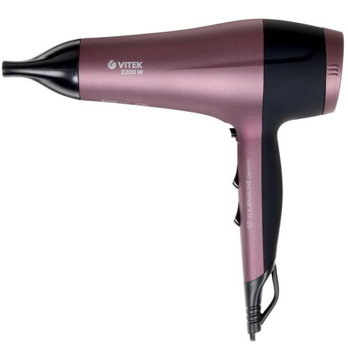 Фен Vitek VT-2535 фиолетовый/черный