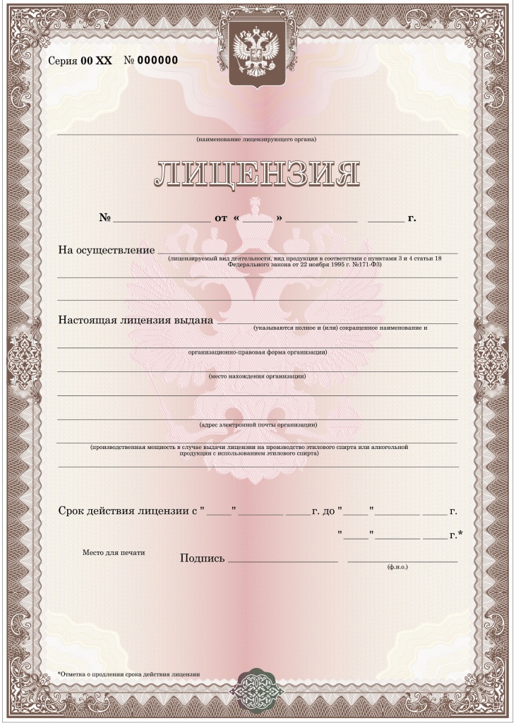 Лицензия 1